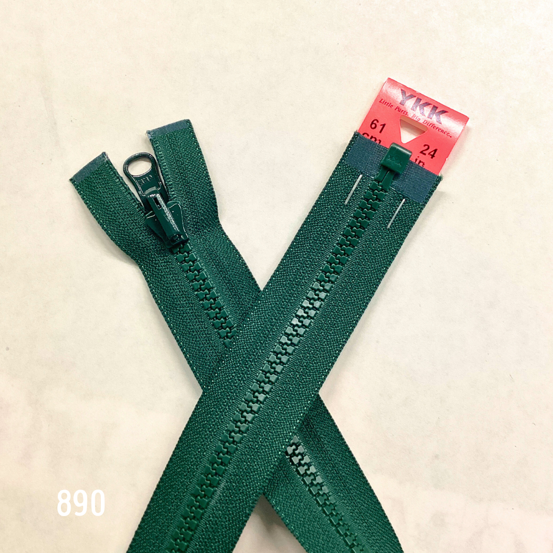 YKK Vislon Flip Over Zip 66cm 26inch (890) BX2