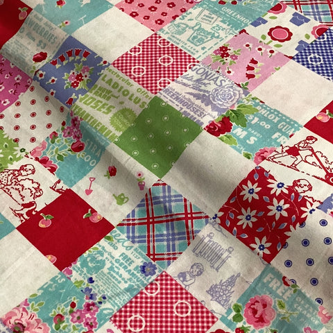 Patchwork (Colourway 1) by Holly Holderman | LakeHouseDryGoods.com #LH14021 - 1/2 Metre