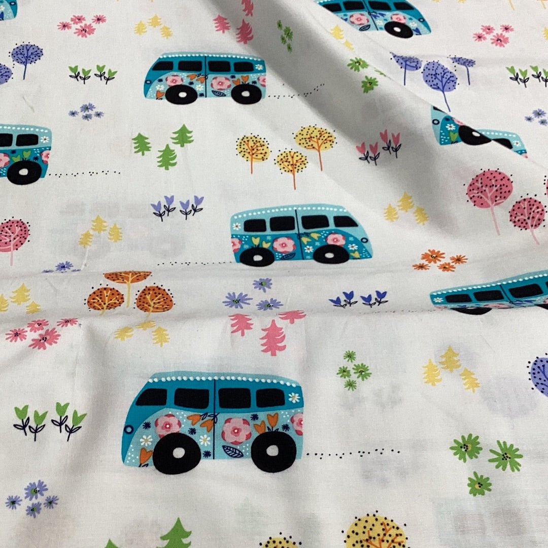 Hit the Road CX7740 | Michael Miller Fabrics - 1/2 Metre