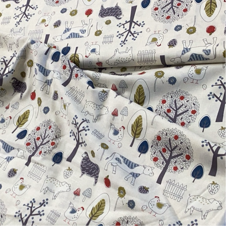 Country Lane - Farm | Nutex - 1/2 metre