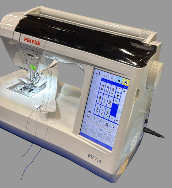 Sewing machine for Quilters with easy read touch screen for anyone with glasses. 