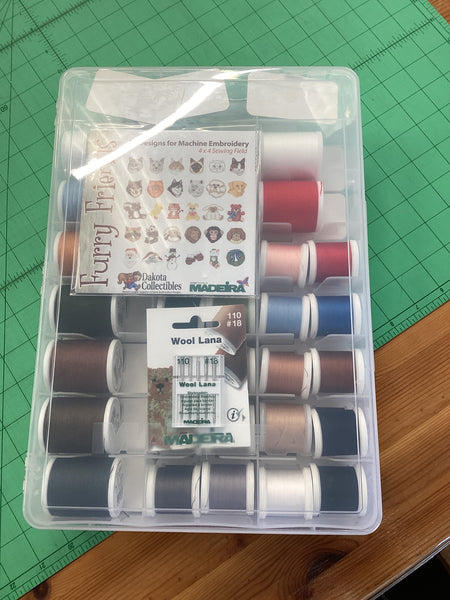 Madeira Lana/Cotona Embroidery Thread in Threadable Travel Box