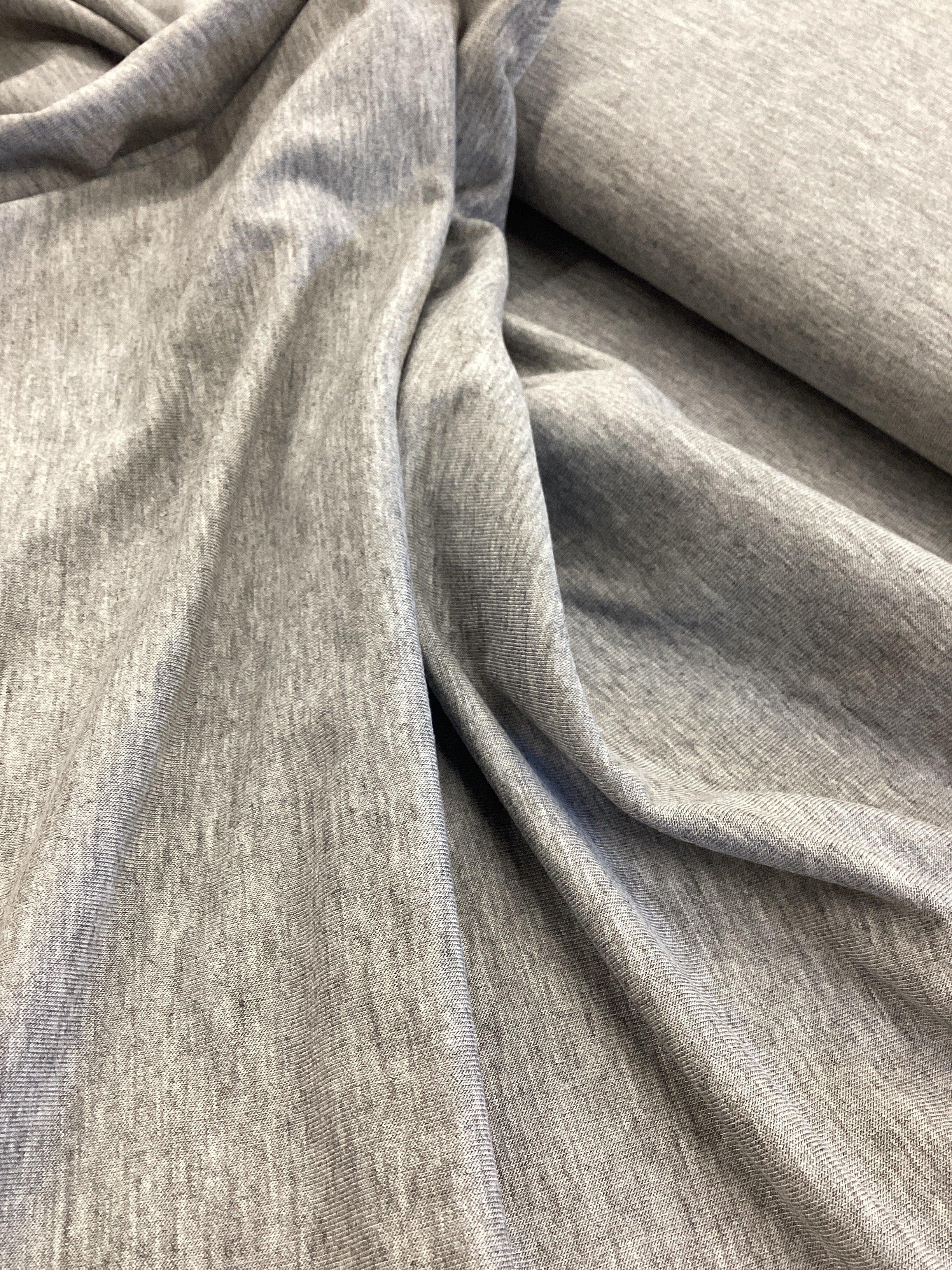 Grey Jersey MK752 |  Fabric - 1 Metre