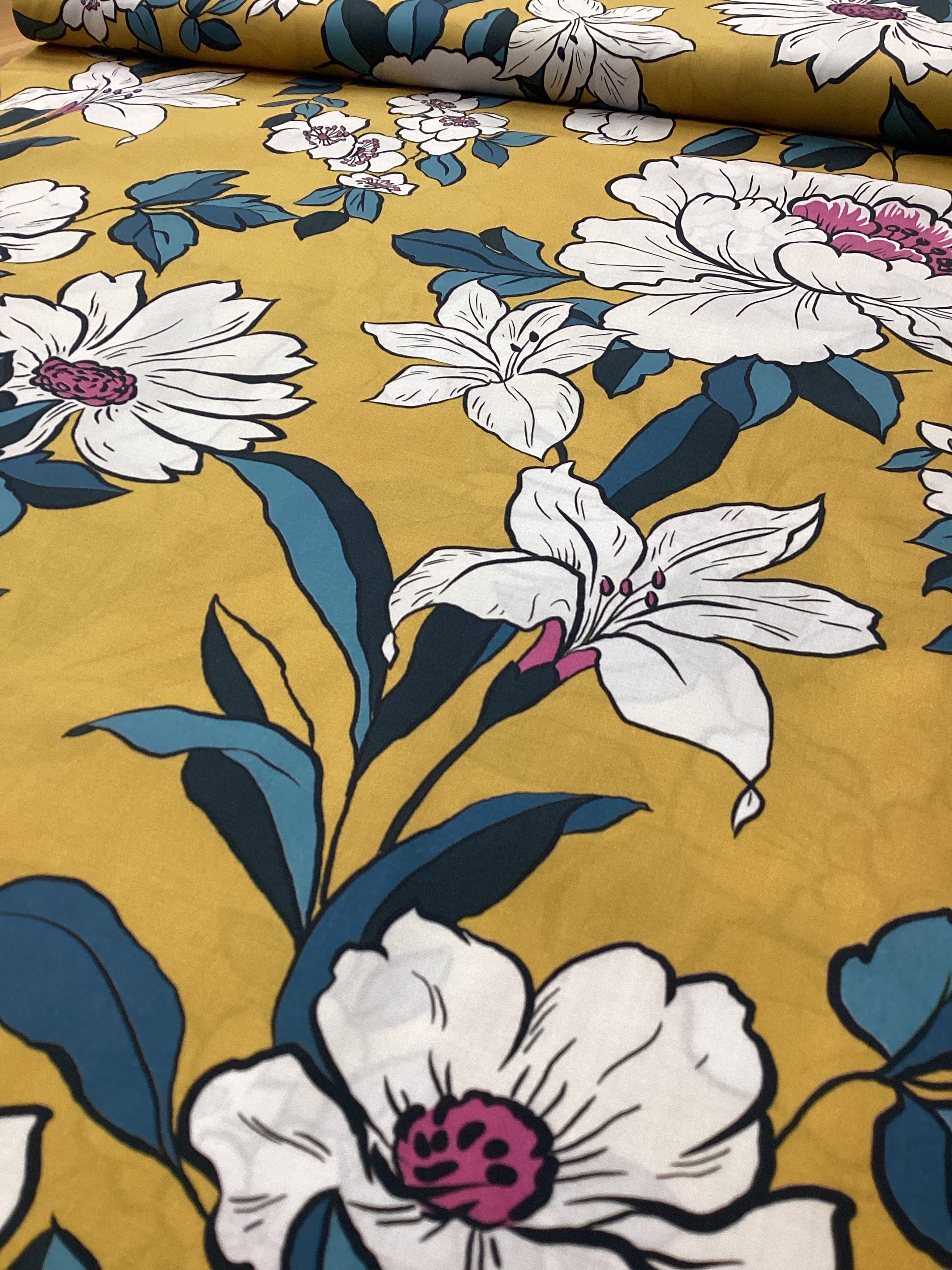 Coleman Bouquet 436 Cotton Lawn | McElroy Fabric - 1 Metre