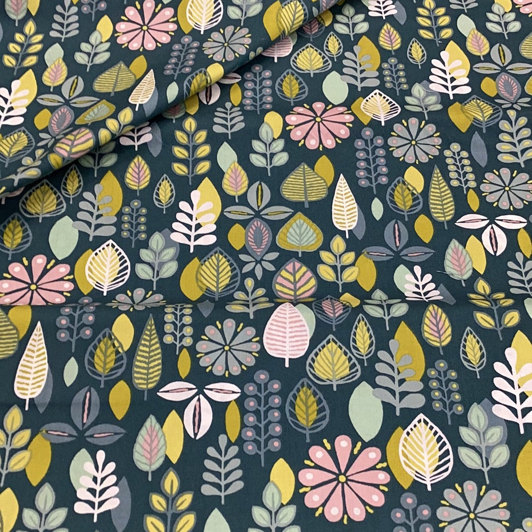 1841 Modern Retro Foliage | Makower UK - Last Piece