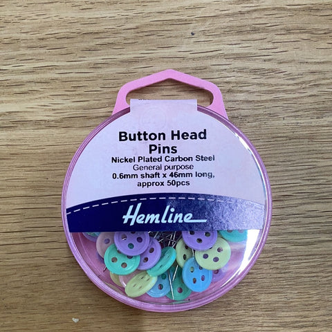 Button Head Pins | Hemline