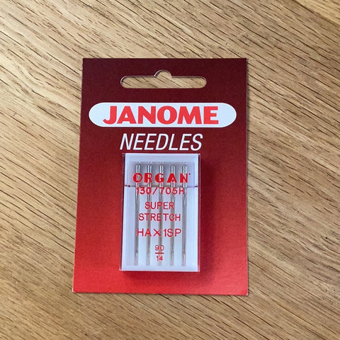 Janome Overlocker Needles | Organ 130/705H Super Stretch HAX1SP