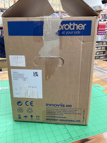 Brother Innovis A50 Sewing Machine | Showroom Display Model