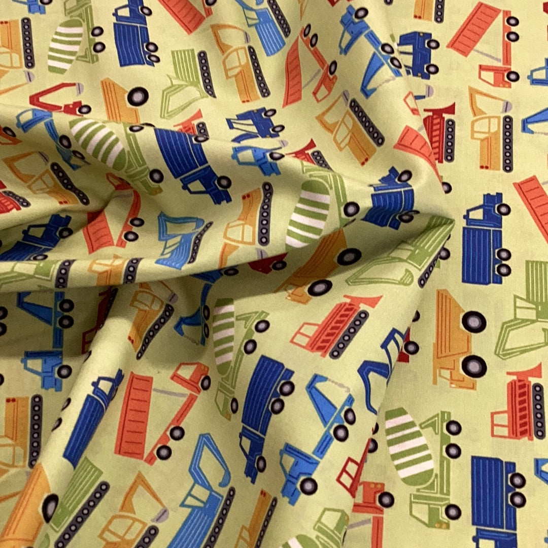 1178 Auto Vehicles The Henley Studio | Makower UK - 1/2 metre