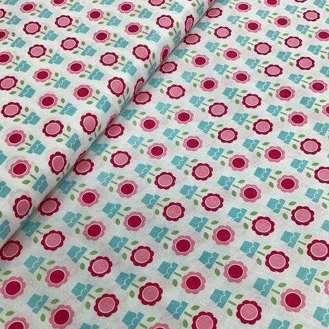 Potted Plants by Holly Holderman | LakeHouseDryGoods.com #LH14017 - 1/2 Metre