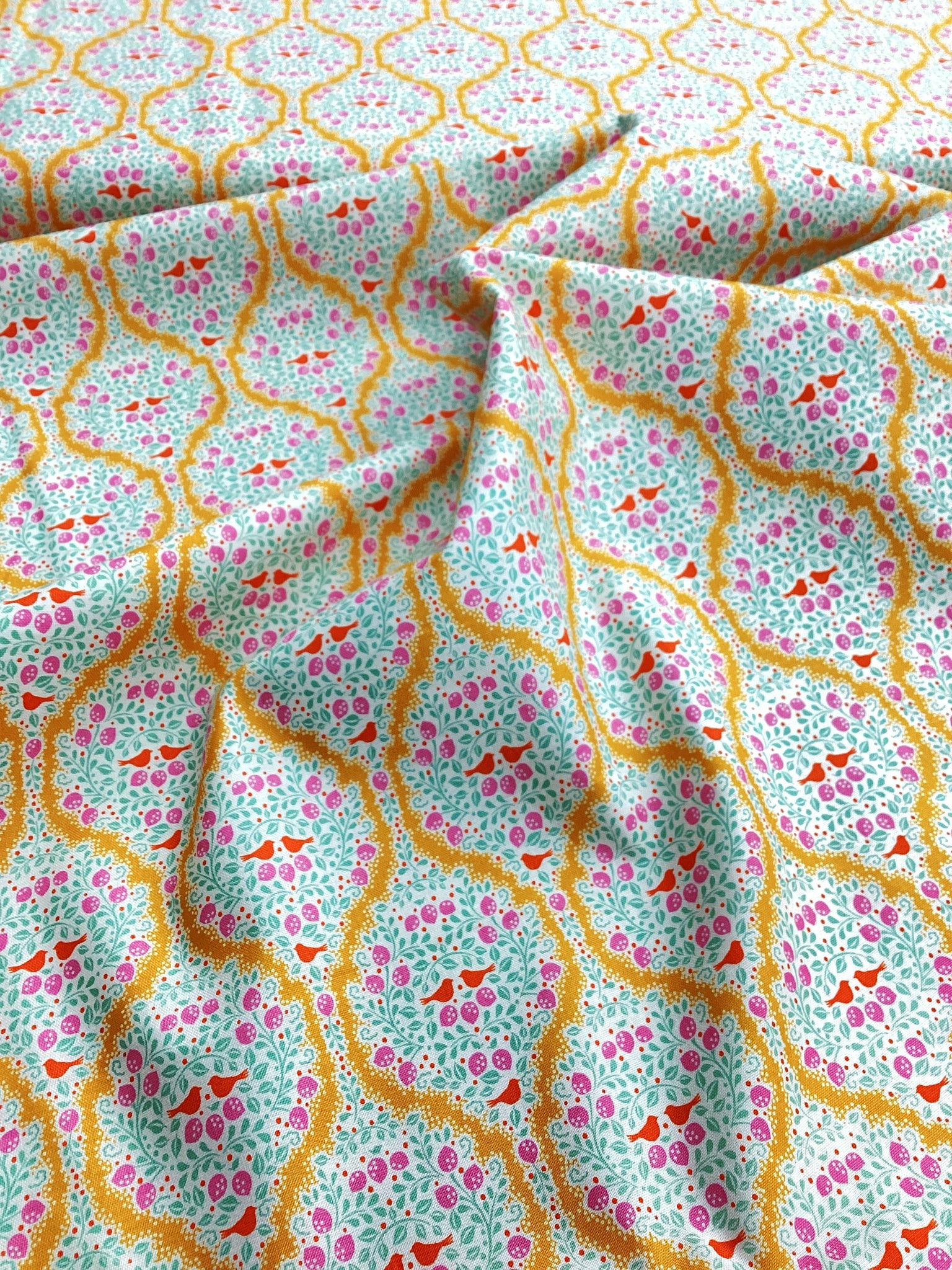 Lemonade Yellow 100005 LemonTree Collection | Tilda Quilt Collection - 1/2 metre