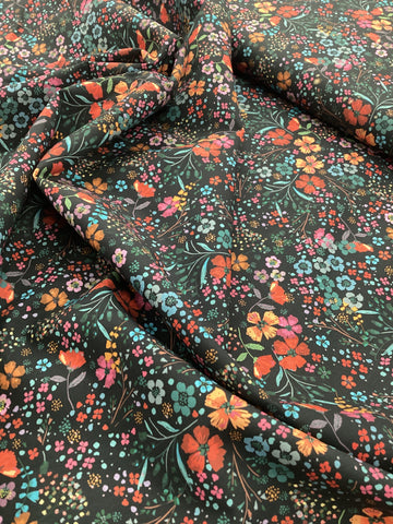 Posey Passion Cotton Lawn |  Fabric - 1 Metre