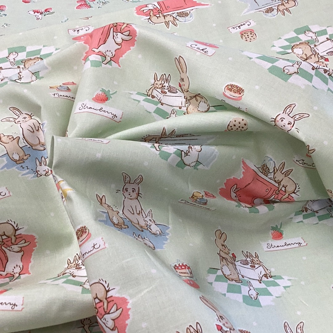 Bunnies & Cream C6020  -Penny Rose Fabrics- DB10 - 1/2 Metre