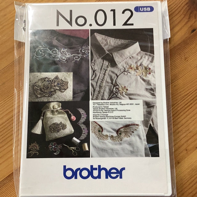 Brother BLECUSB12 Fancy Decorative embroidery design USB packaging