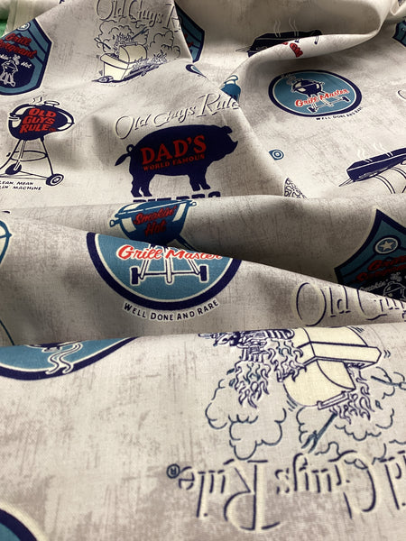 Old Guys Rule #16970 | Robert Kaufman - 1/2 Metre