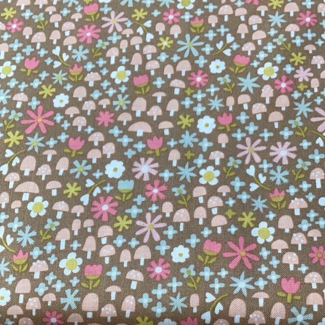 Goldilocks C5719 Brown -Riley Blake- DA19 - 1/2 Metre