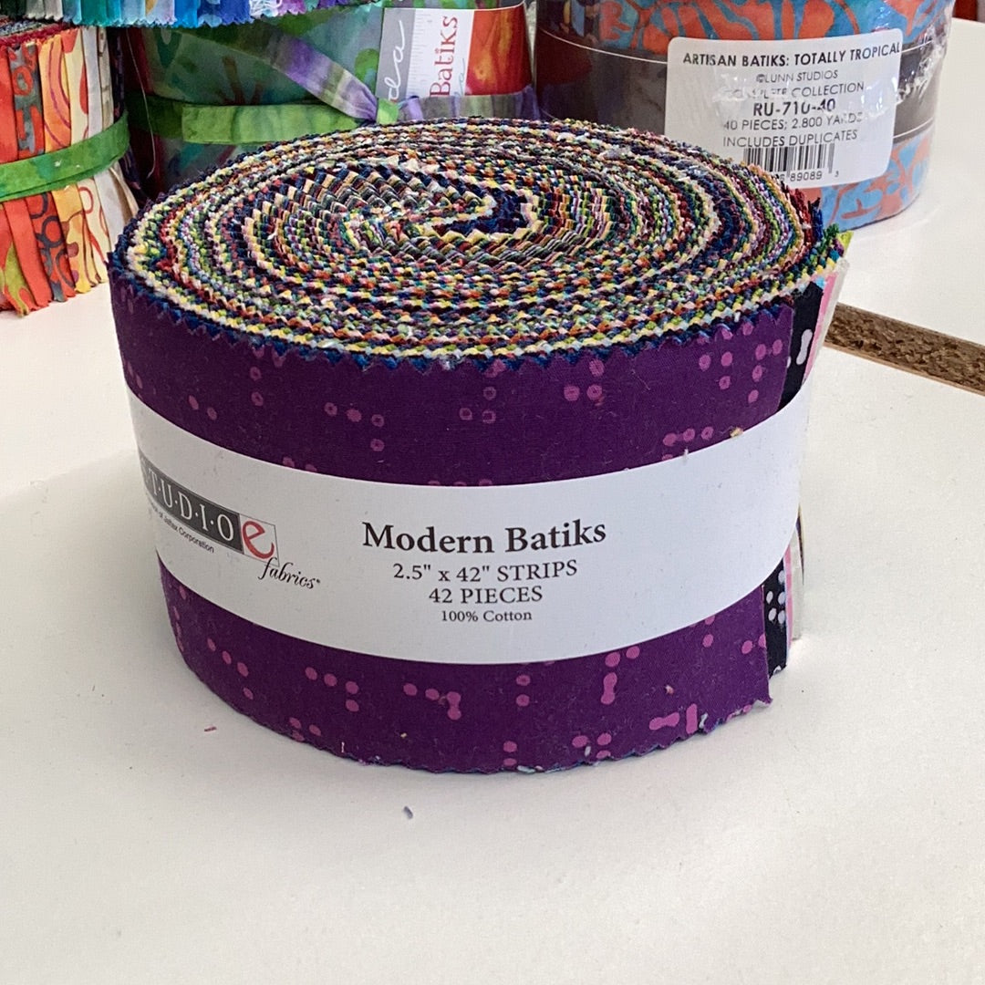 Modern Batiks | Studio-e Fabrics Jelly Roll