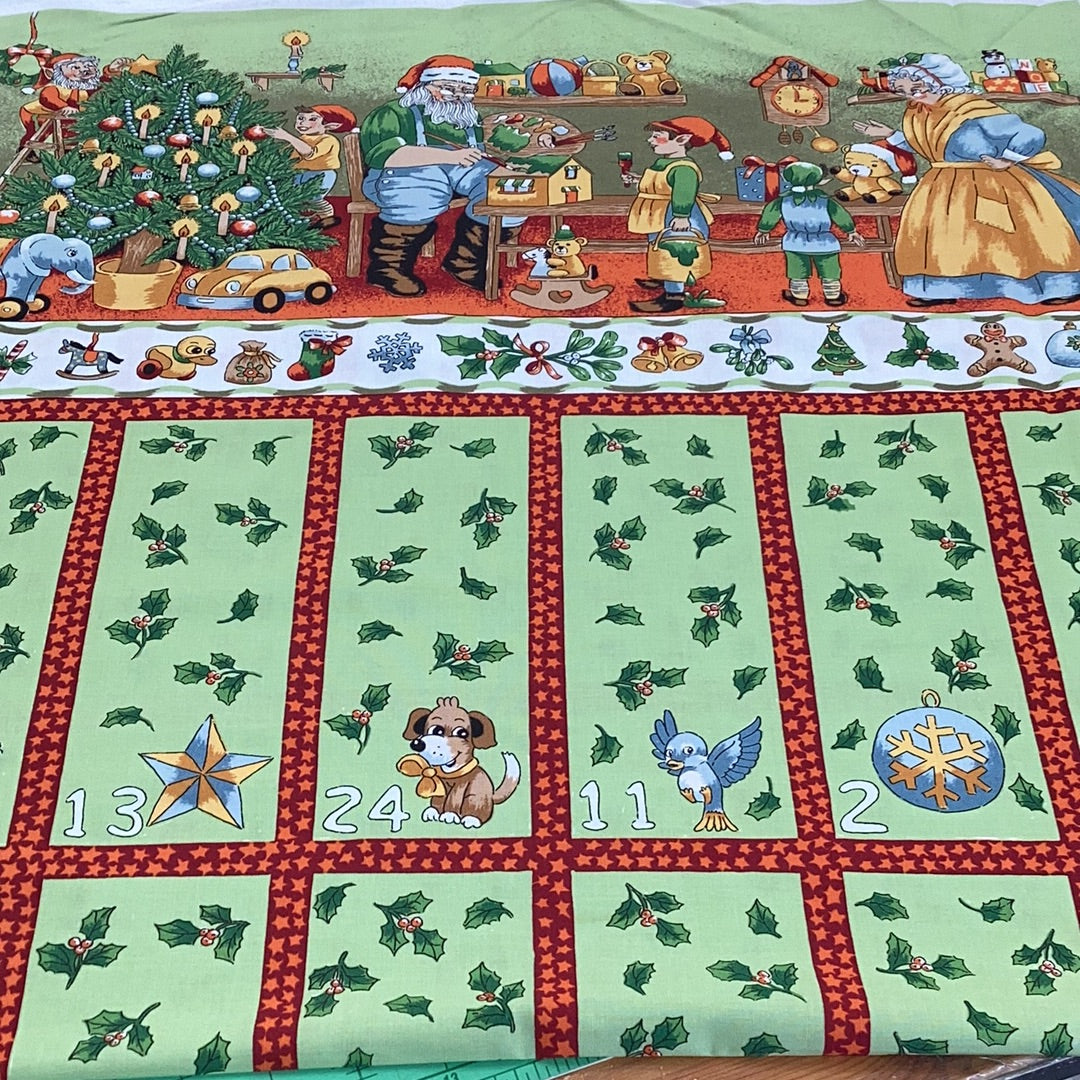 XP067 Advent Calendar 81150-1 Christmas Panel | Nutex
