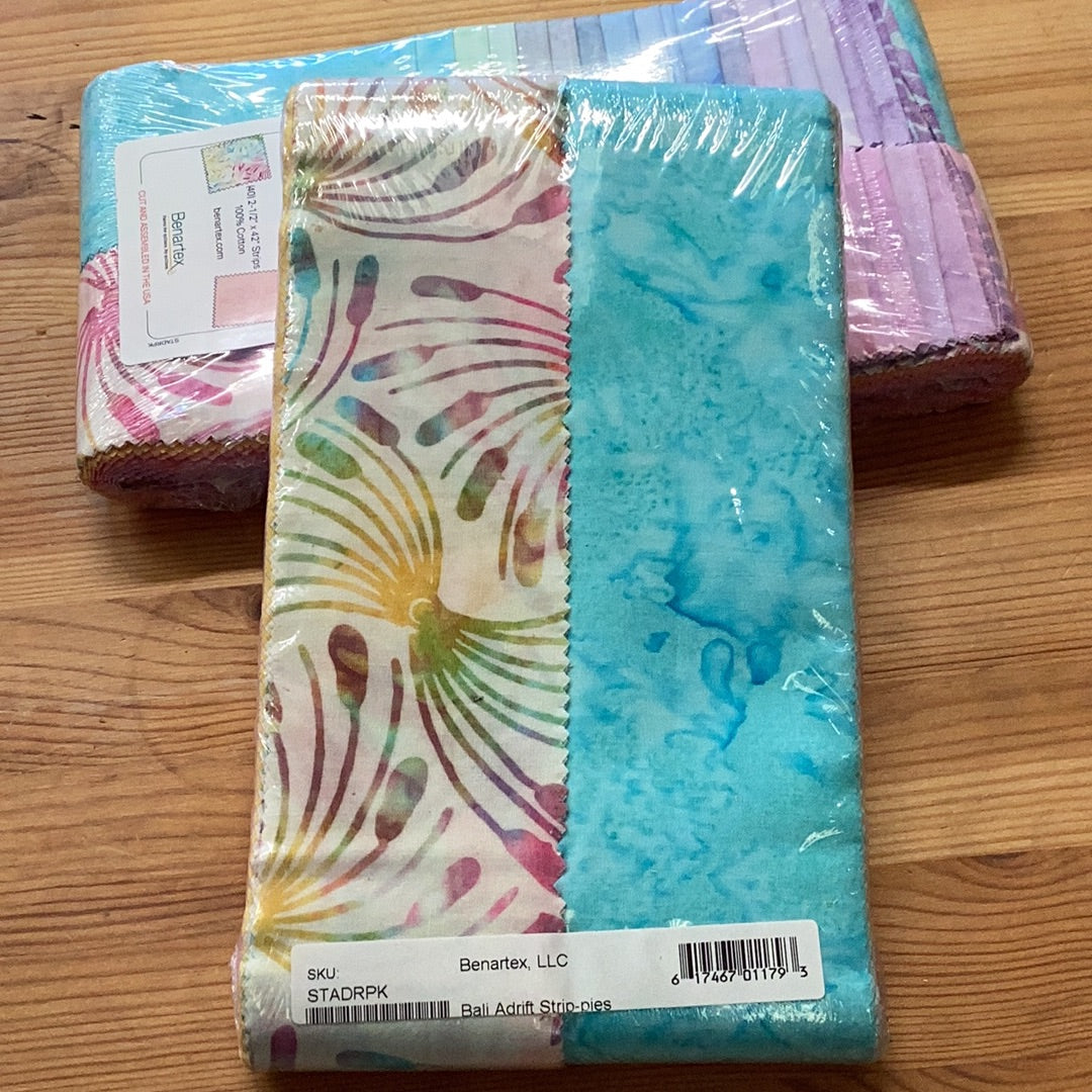 Adrift Triple-Dyed Batiks Strip-pies | Littondale