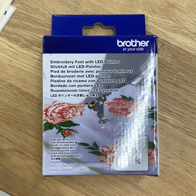 Brother FLED2 LED Pointer Embroidery Foot – XG2006-001 / SA207