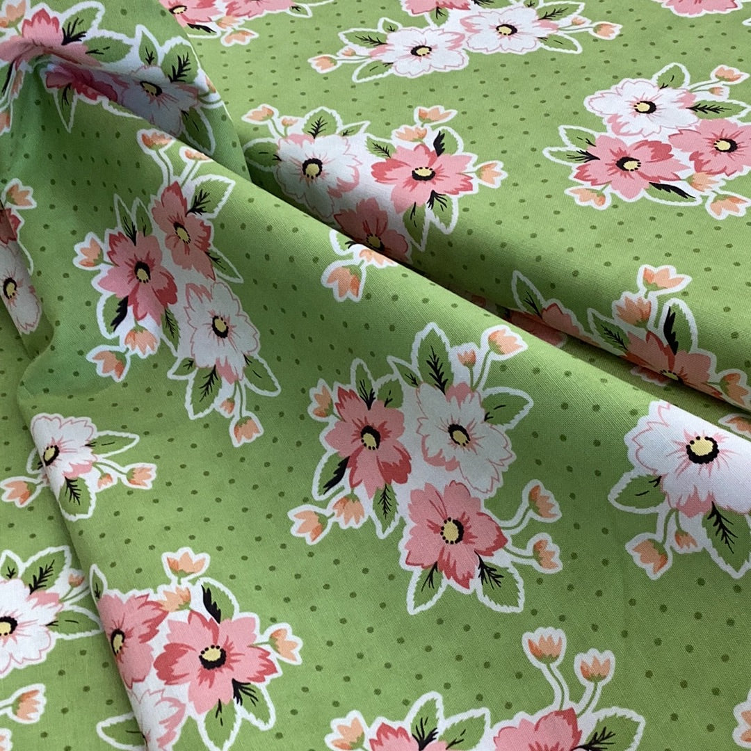 Olives Flower Market by Lella Boutique  #5030 15 | Moda - 1/2 metre