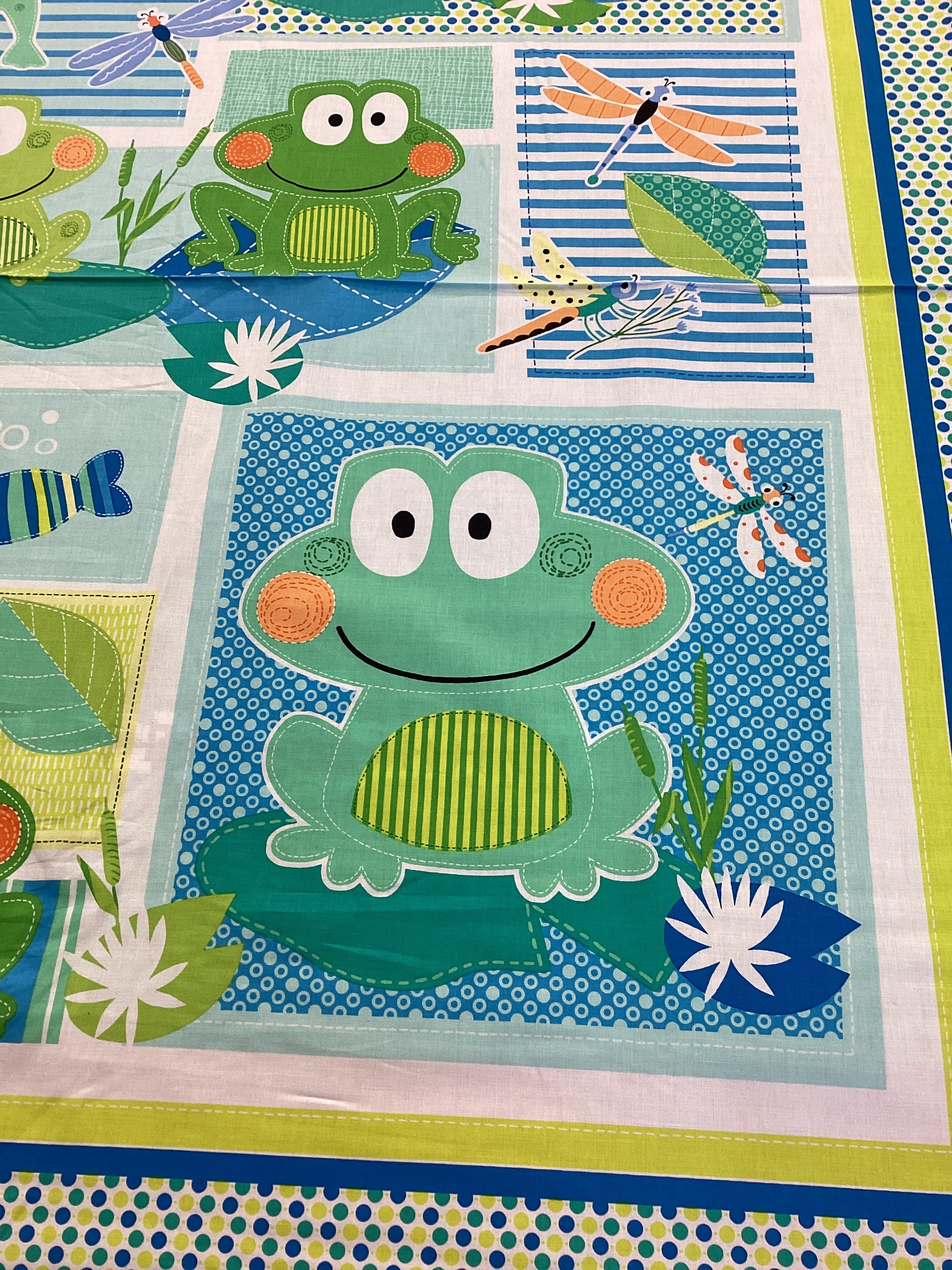 Toadily Cute by Greta Lynn Panel C7933 | Benartex