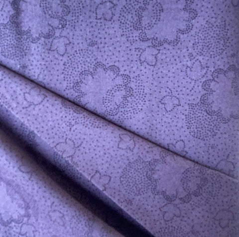 Two Tone by Petra Prins en Nel Kooiman Purple| Dutch Heritage - 1/2 Metre