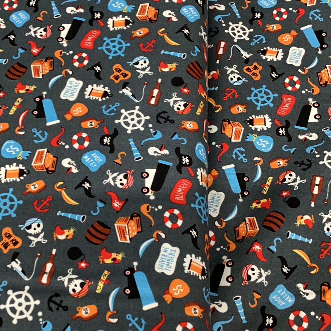 Pirates Life C7353 -Riley Blake- DA06 - 1/2 Metre