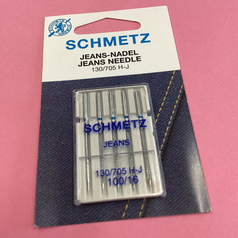 Schmetz Jeans Needle 130/705 H-J Size 100/16