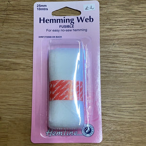 Hemming Web -Fusible 25mm by 10mtrs