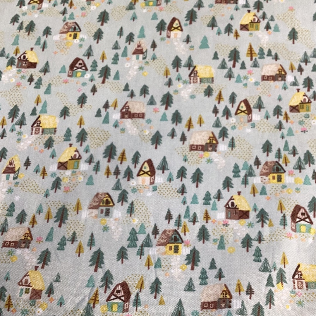 Goldilocks C5712 Teal -Riley Blake- DA24 - 1/2 Metre