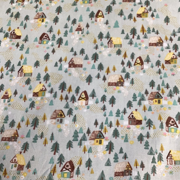 Goldilocks C5712 Teal -Riley Blake- DA24 - 1/2 Metre