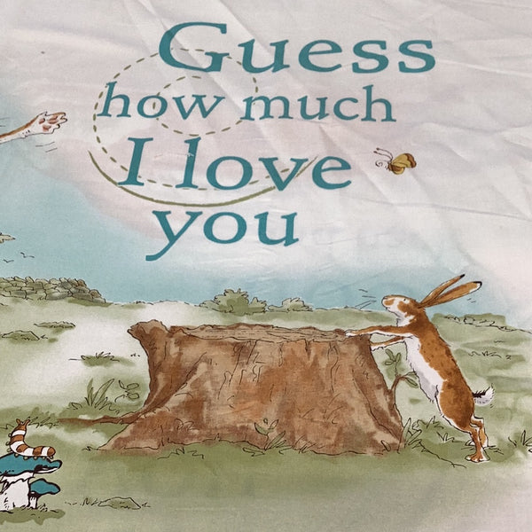 Panel -Guess How Much I Love You- 100% Cotton Fabric - LFI23