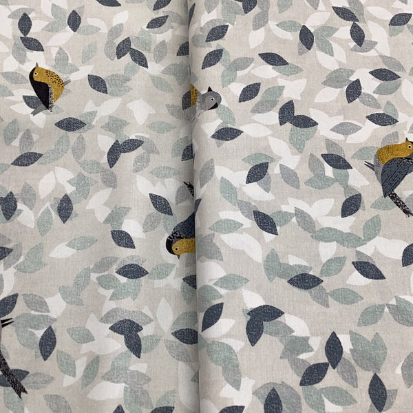 Birdsong by Jojo Coco BIRD1226 Beige | Dashwood Studio - 1/2 metre