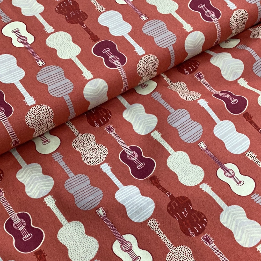 Accoustic Guitars FF23 | A Fabric Freedom Design - 1/2 metre