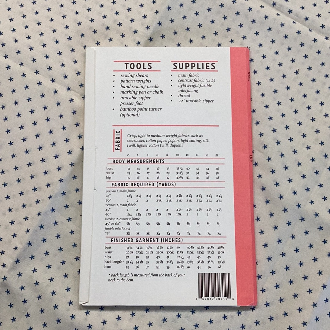 Colette Patterns 1020 Lilly | Intermediate