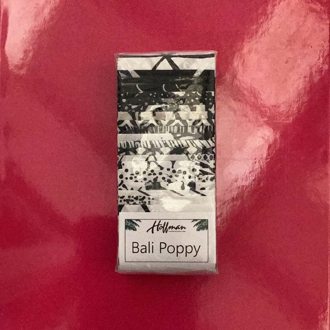 Oreo Hoffman Bali Poppy Batik Strips #425 | Last Pack