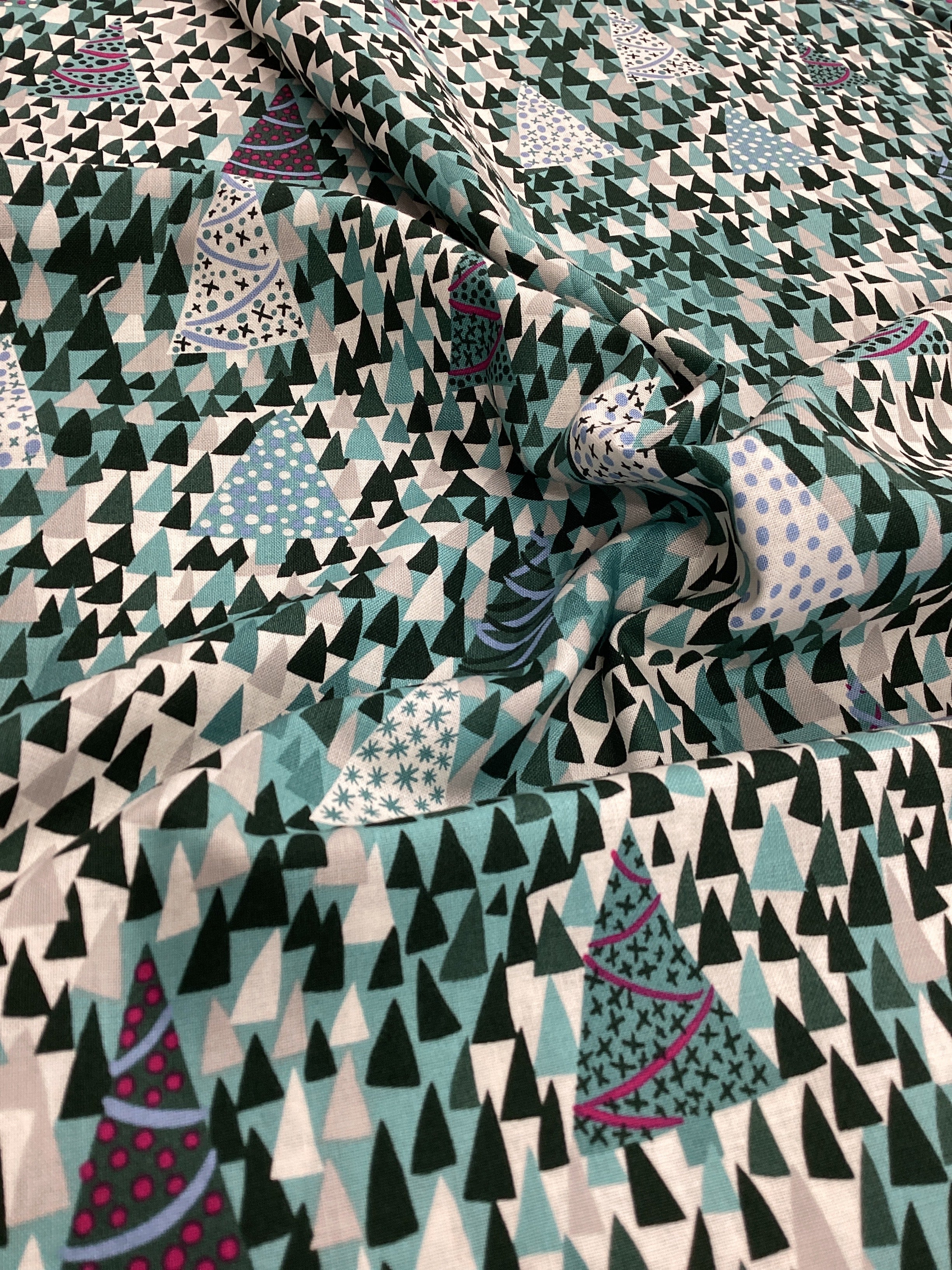 X126 Seasons Greetings - Sparkling Forest  | Liberty - 1/2 metre