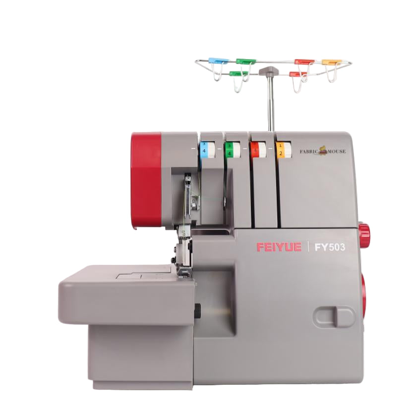 FY503 Heavy Duty Overlocker | FEIYUE x Fabric Mouse 4 Thread
