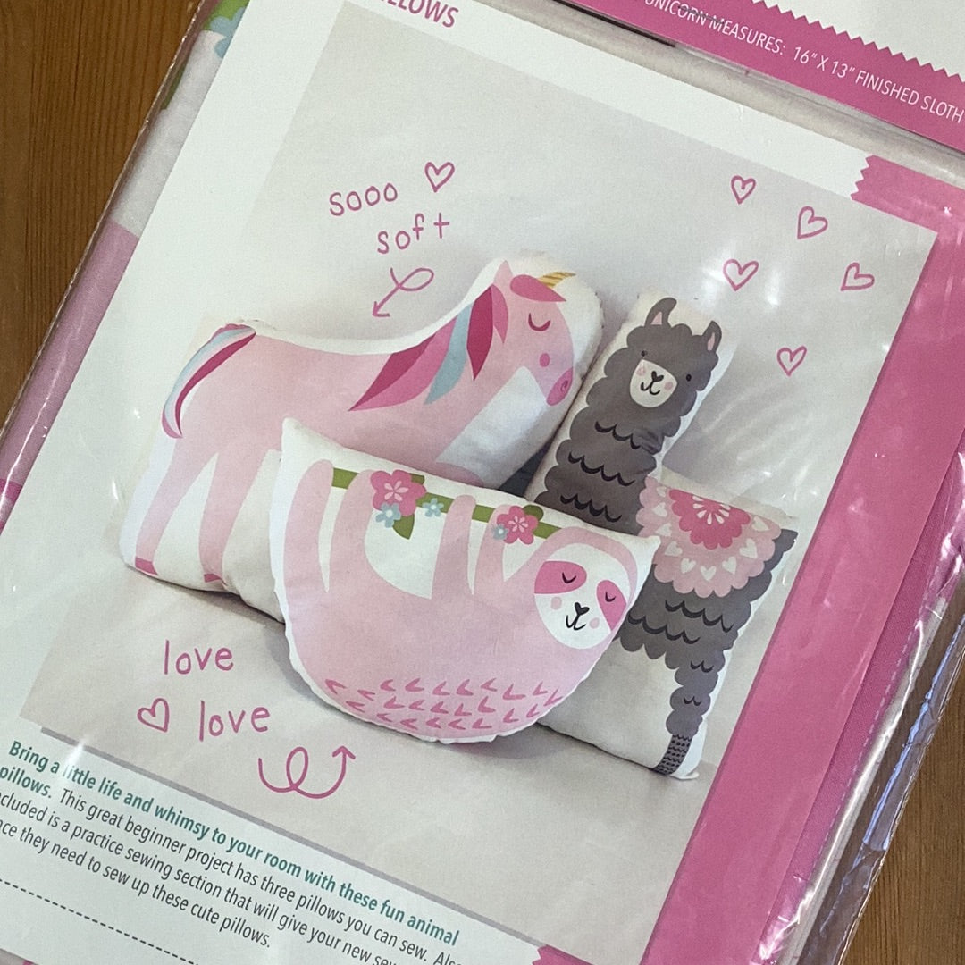 Cut Sew Create Animal Pillows | Moda