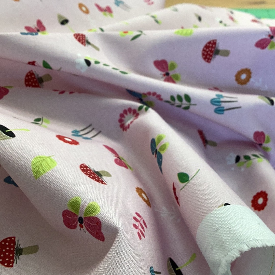 Willow Floral -Nutex- DB20 - 1/2 metre