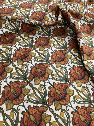 Vintage Flowers | Lightweight Fabric - 1 Metre