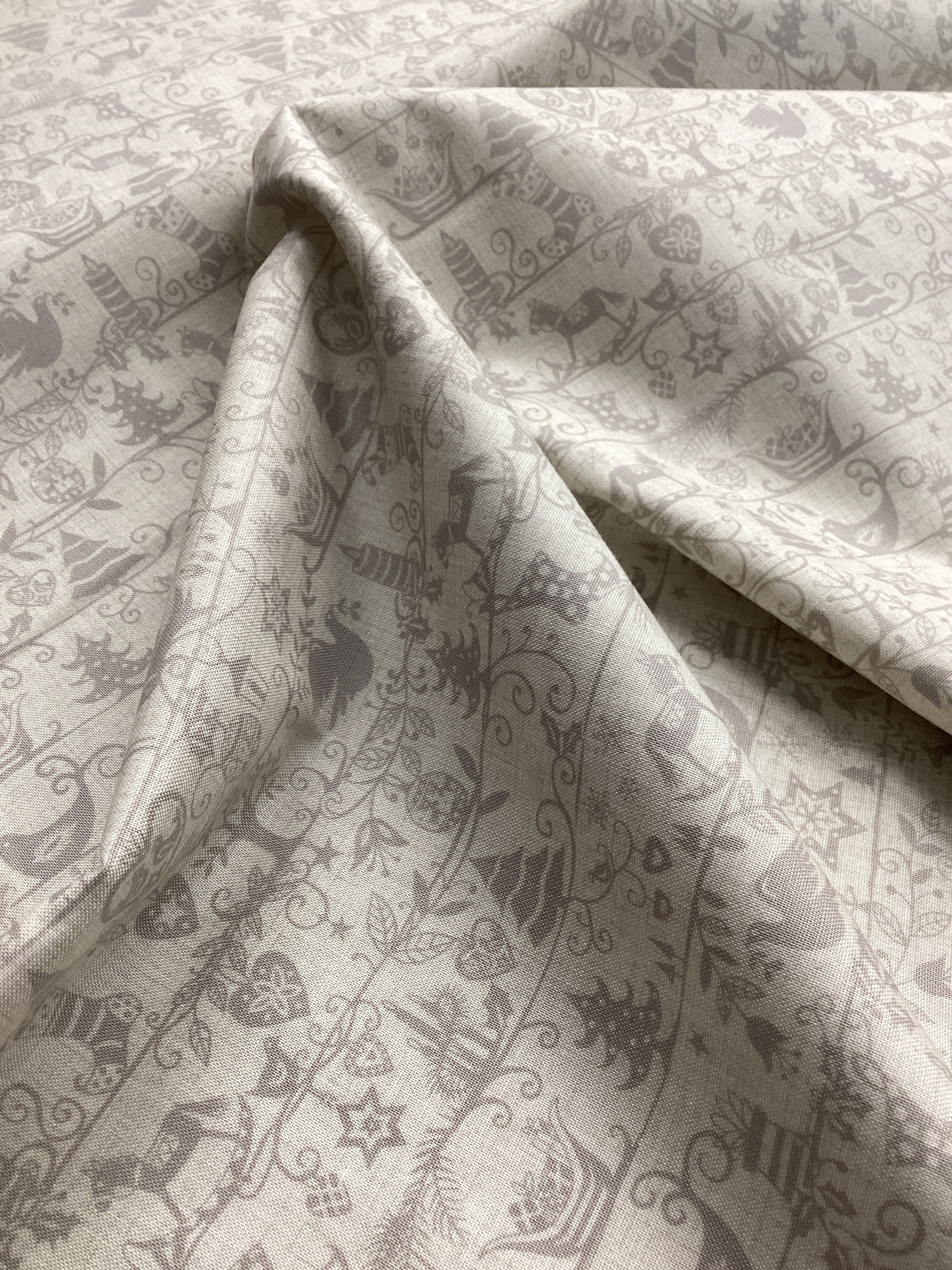 X094 1293 Scandi Christmas Silhouettes | Makower - 1/2 metre