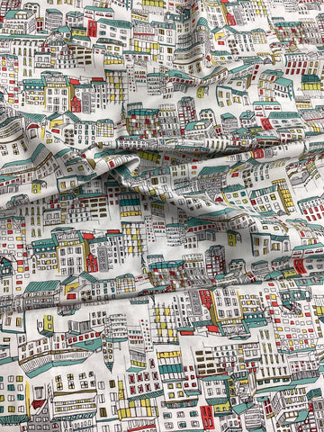 Streetlife by Jessica Hogarth STLF1103 / Multi | Dashwood Studio - 1/2 metre