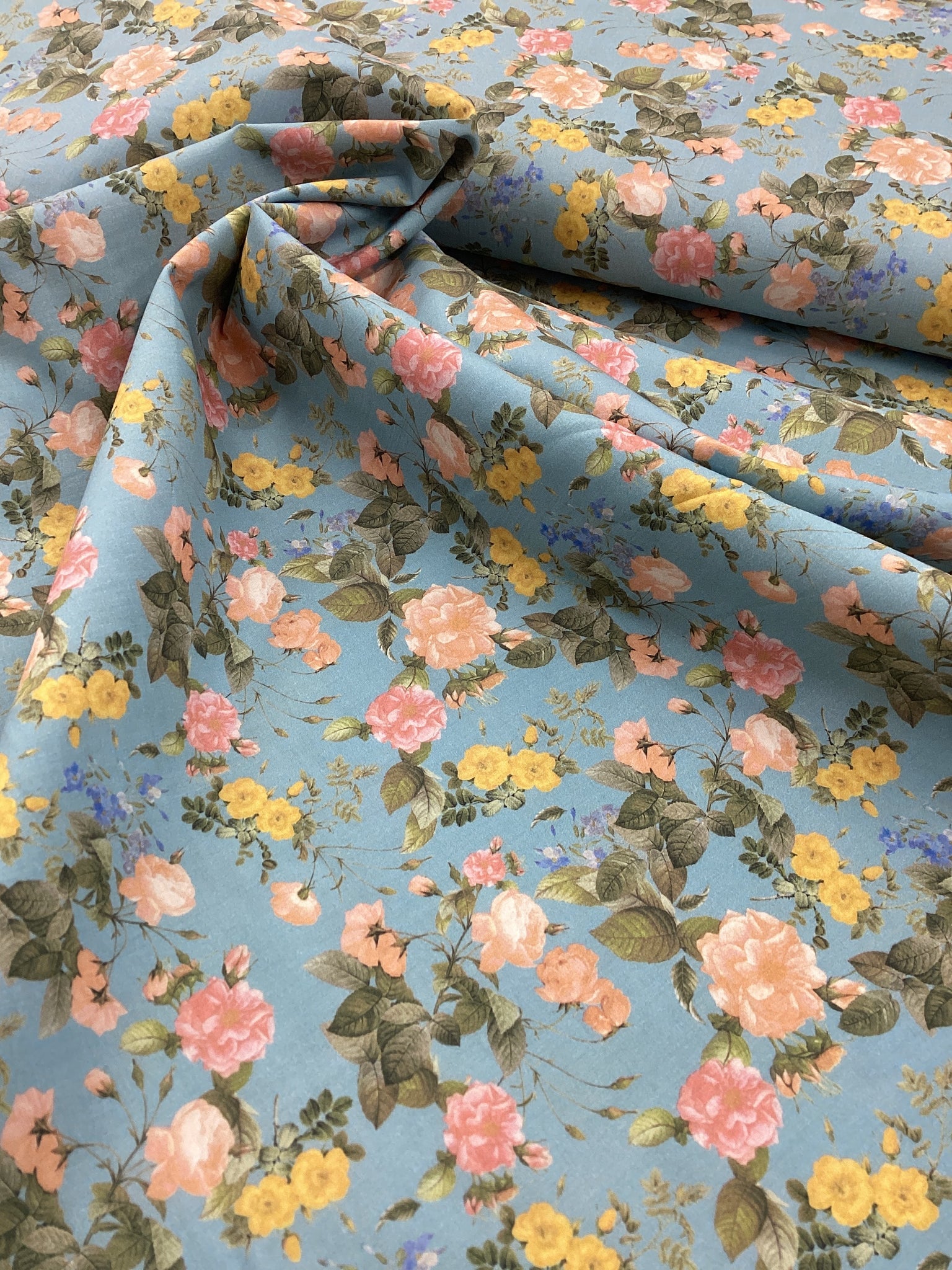 Vintage Rose 447 | McElroy Fabric - 1 Metre