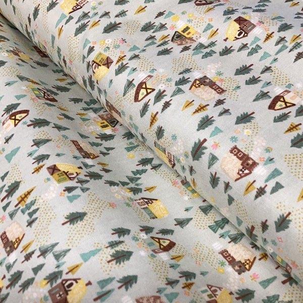 Goldilocks C5712 Teal -Riley Blake- DA24 - 1/2 Metre