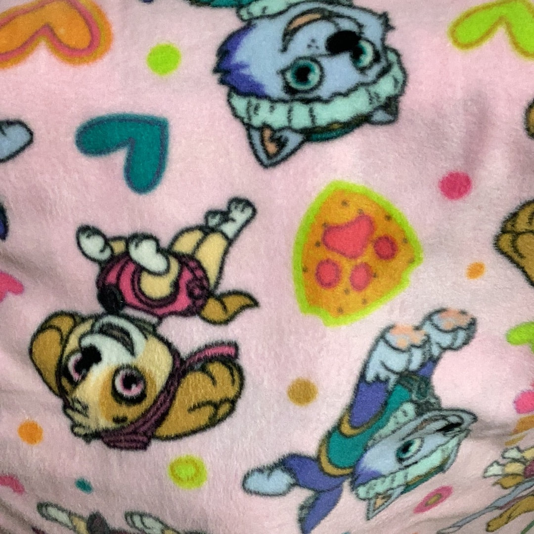 Paw Patrol Pink Fleece Fabric | 2metres