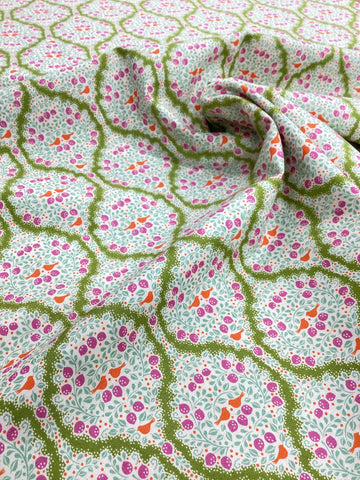 Lemonade Green 100008 LemonTree Collection | Tilda Quilt Collection - 1/2 metre