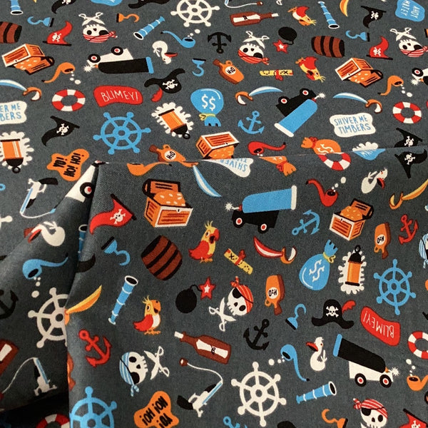 Pirates Life C7353 -Riley Blake- DA06 - 1/2 Metre