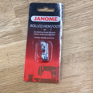 Janome Rolled Hem Foot | Center Needle Position